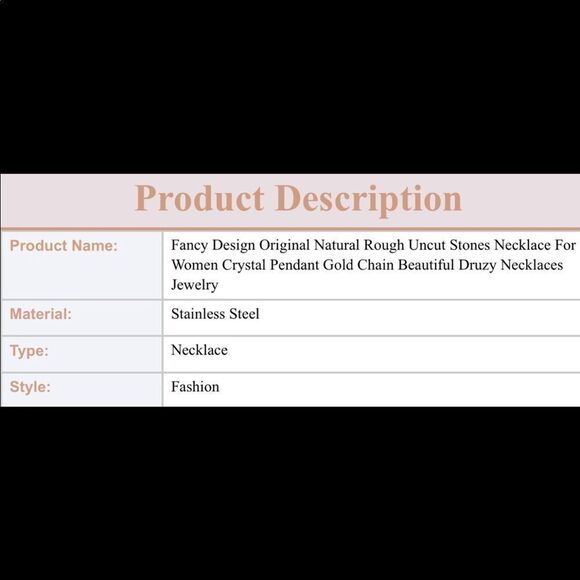 Crystal Necklace❤️ - Picture 3 of 6